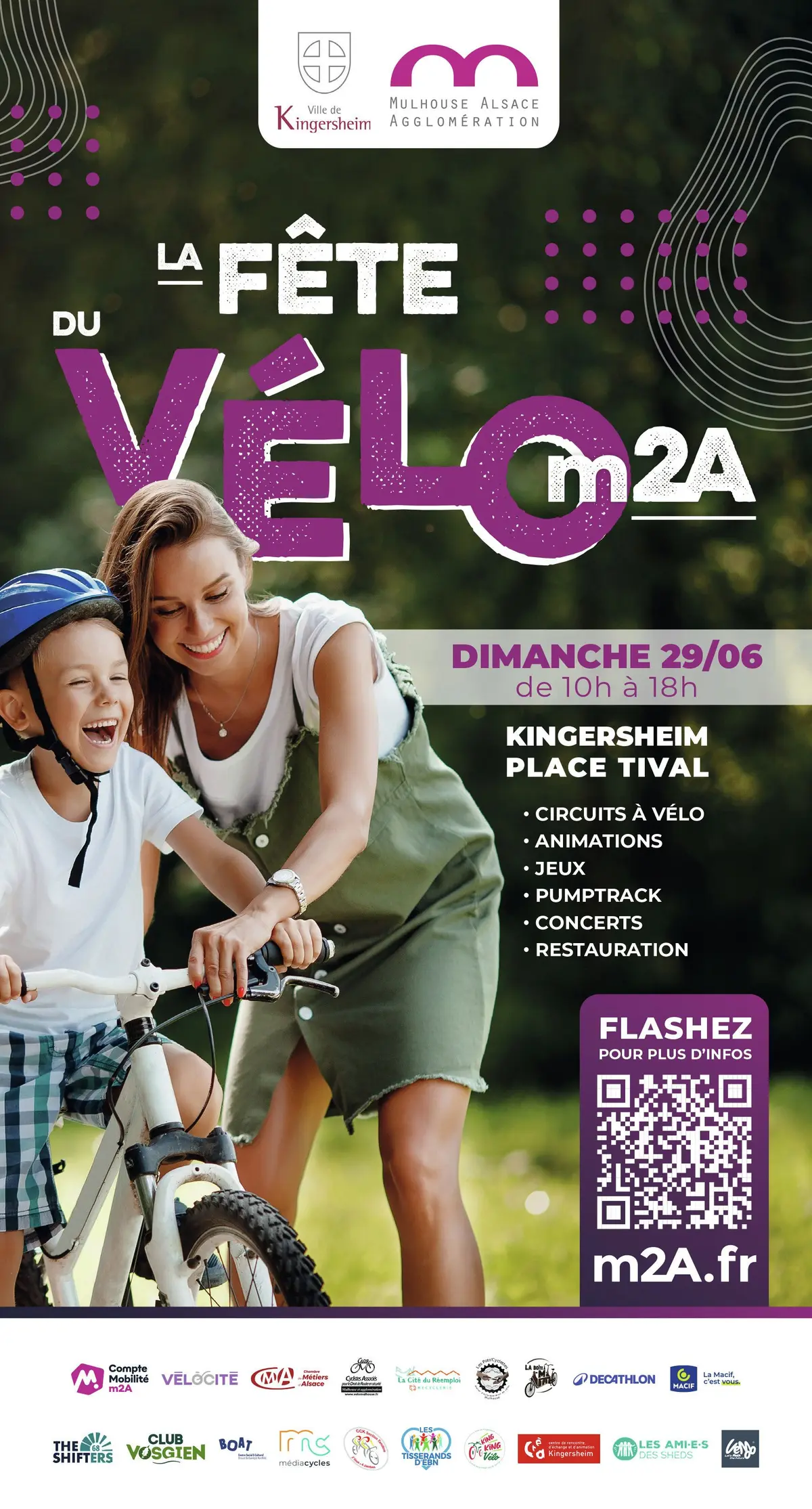 La fête du vélo m2A