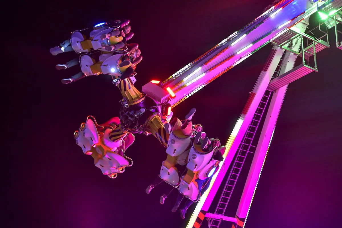 La fête foraine de Noël