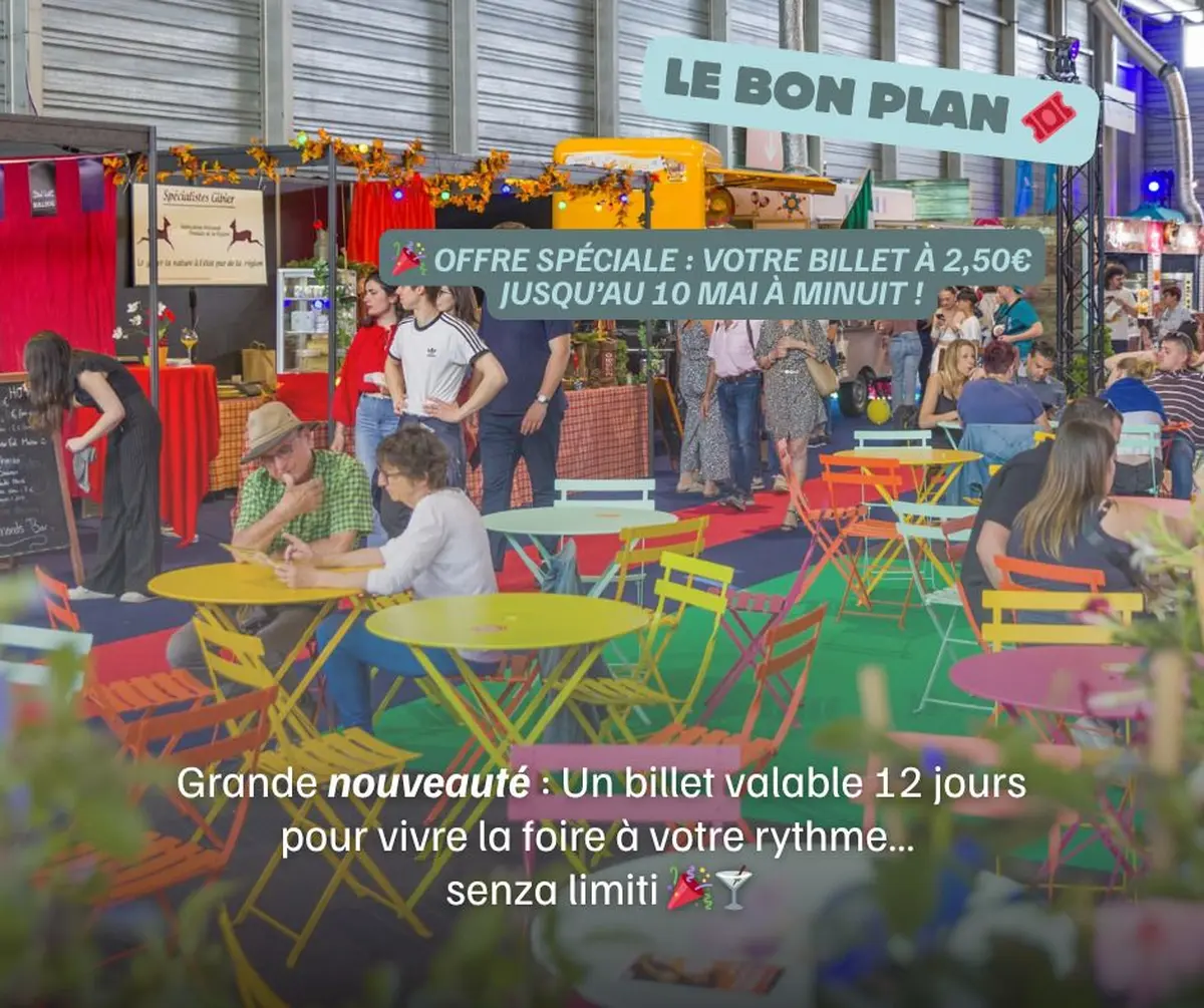 La Foire de Mulhouse au Parc Expo : un billet à 2,50 euros valable 12 jours