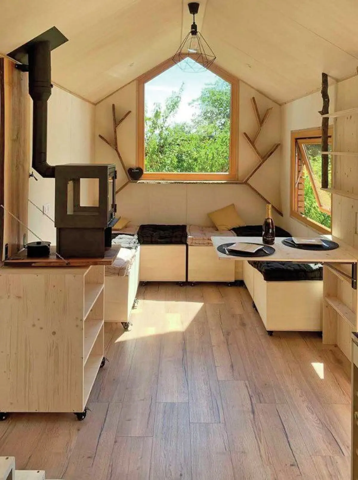 Intérieur d'une tiny Els'House