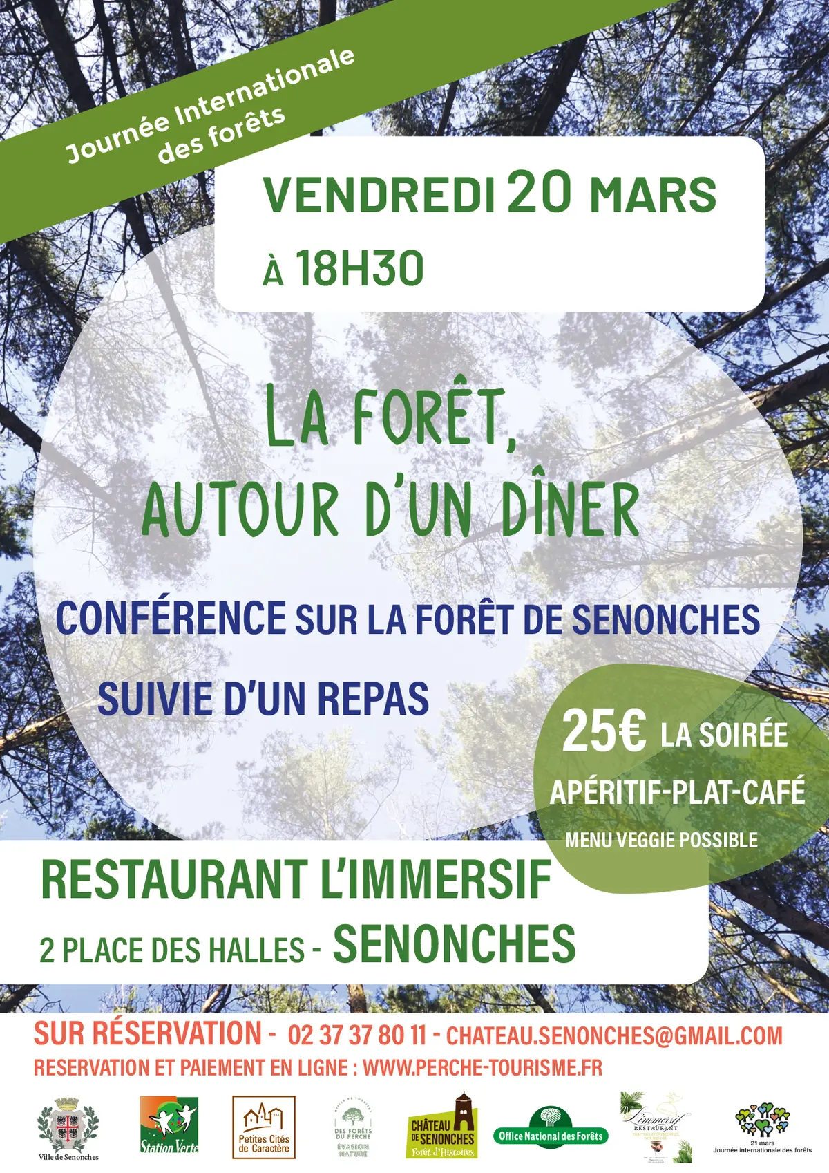 La Forêt autour d'un diner