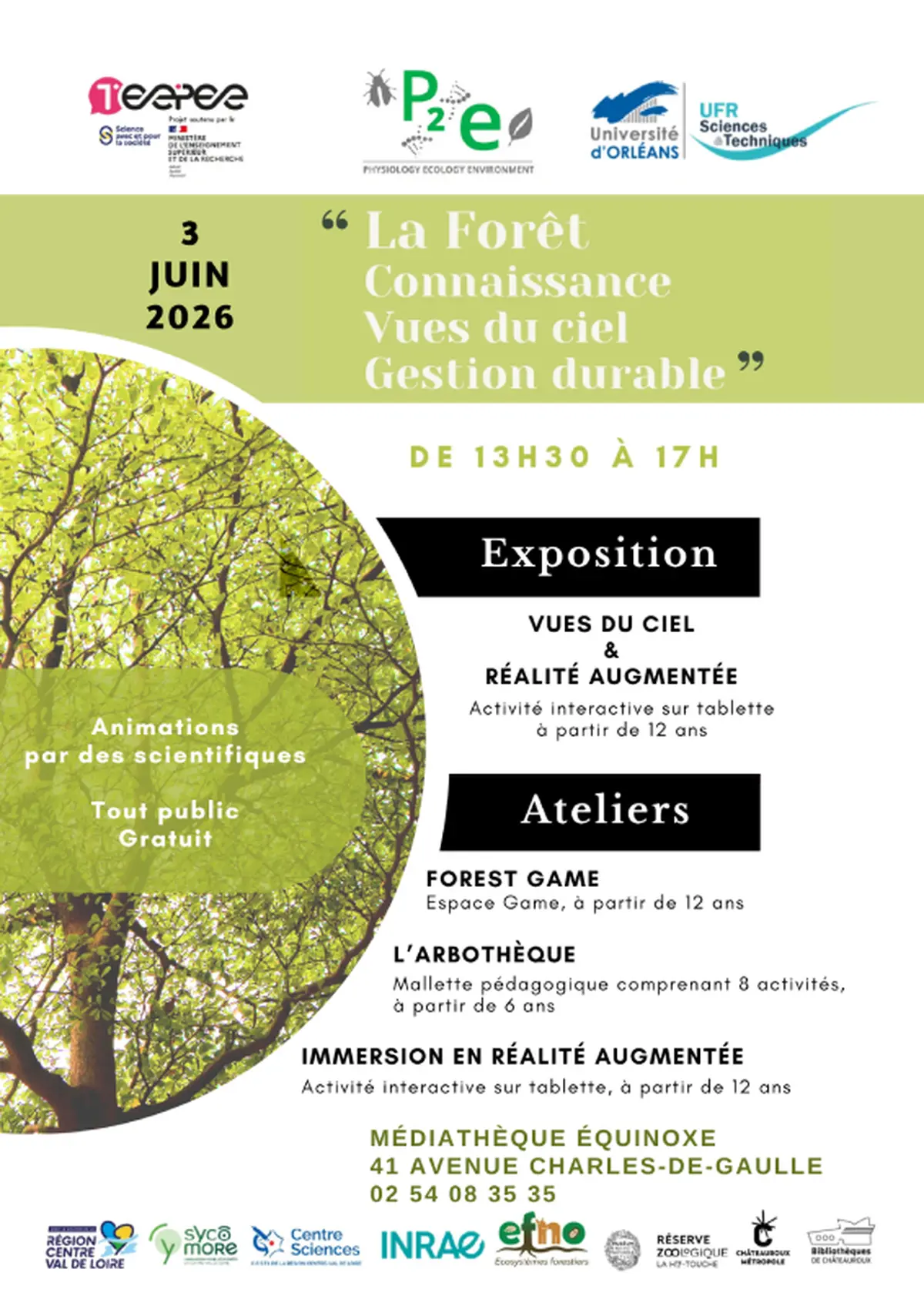 La forêt : connaissances, vues du ciel, gestion durable