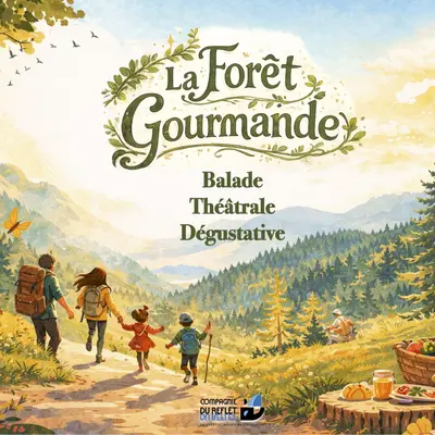 Une balade théâtrale dégustative avec La Forêt Gourmande