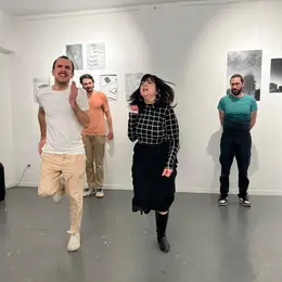 La Galerie prend vie, l'impro face aux oeuvres !