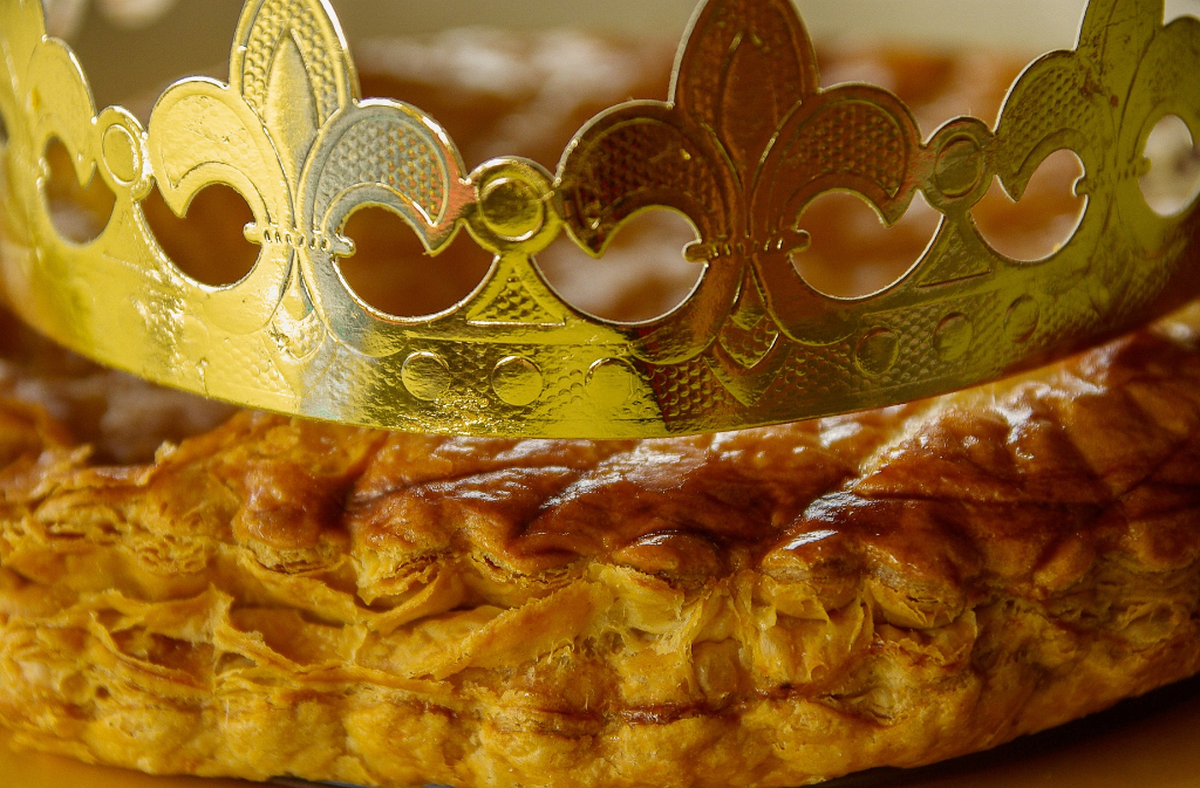 La galette des Rois partagée