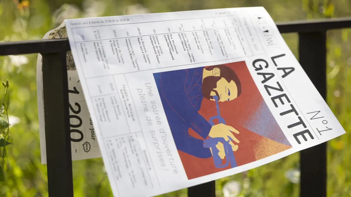 La gazette Jazz à Vienne accompagnera les festivaliers