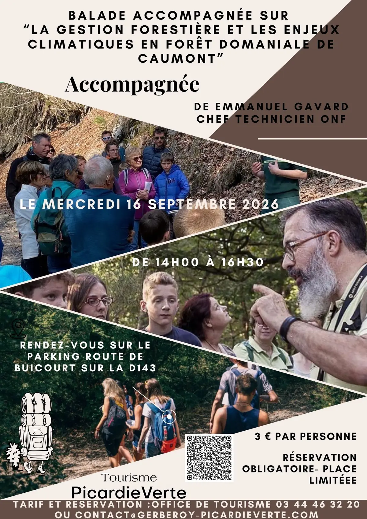 “la Gestion forestière et les enjeux climatiques en forêt domaniale de Caumont”