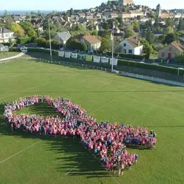La Gourdonnaise en Rose et Bleu : 7 km contre le cancer