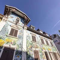 La « Graffiti-Haus » dans la Kirchstraße, Fribourg &copy; FWTM - Spiegelhalter