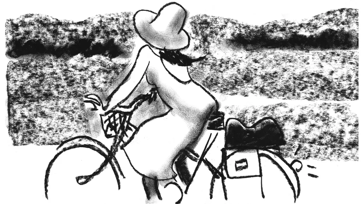 La Grande balade à bicyclette, happening poétique et radiophonique