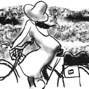 La Grande balade à bicyclette, happening poétique et radiophonique