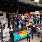 La grande course de trottinettes