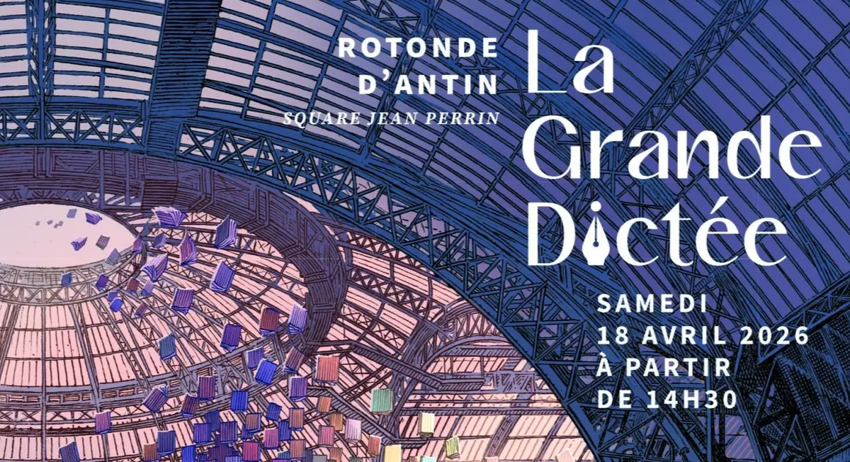 La Grande Dictée au Festival du Livre de Paris au Grand Palais