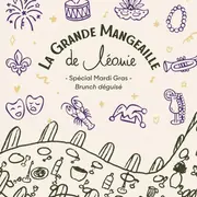 La Grande Mangeaille, brunch déguisé, Spécial Mardi Gras - Table de Léonie