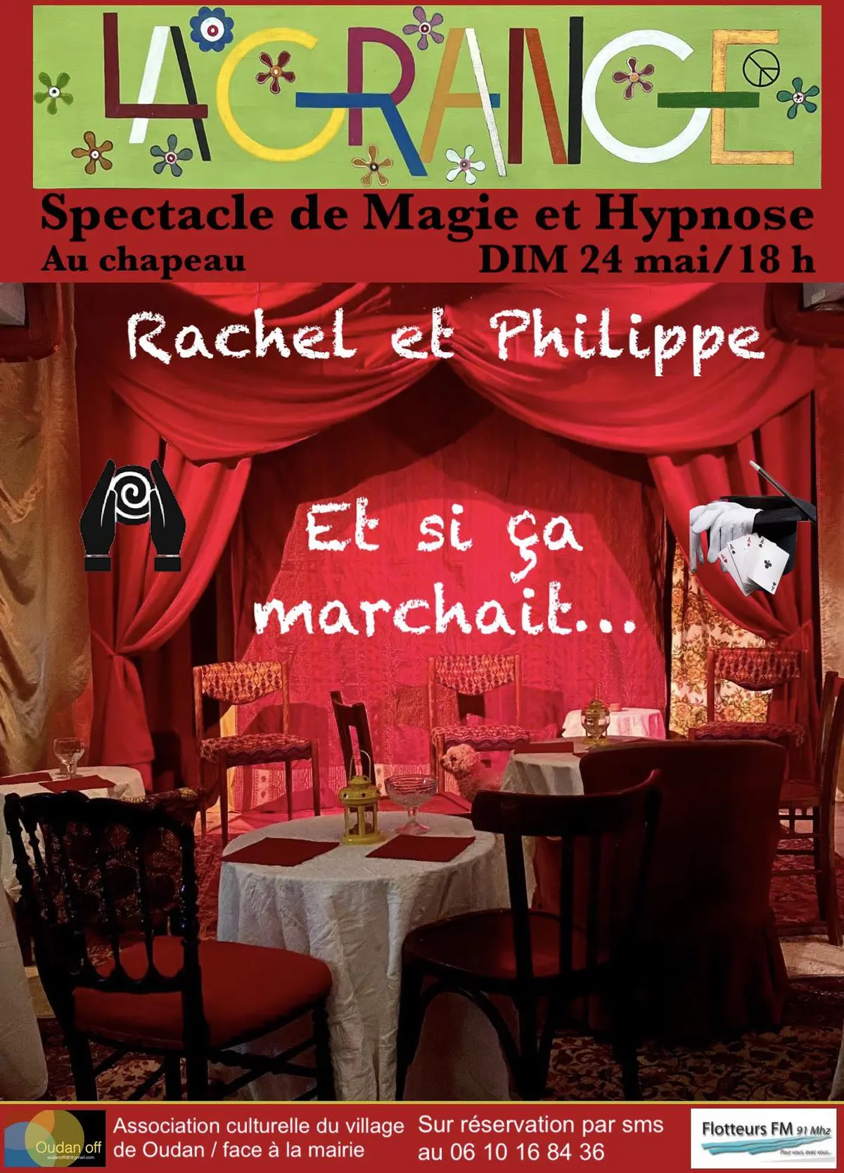 La Grange : Spectacle de Magie et Hypnose Et si ça marchait...