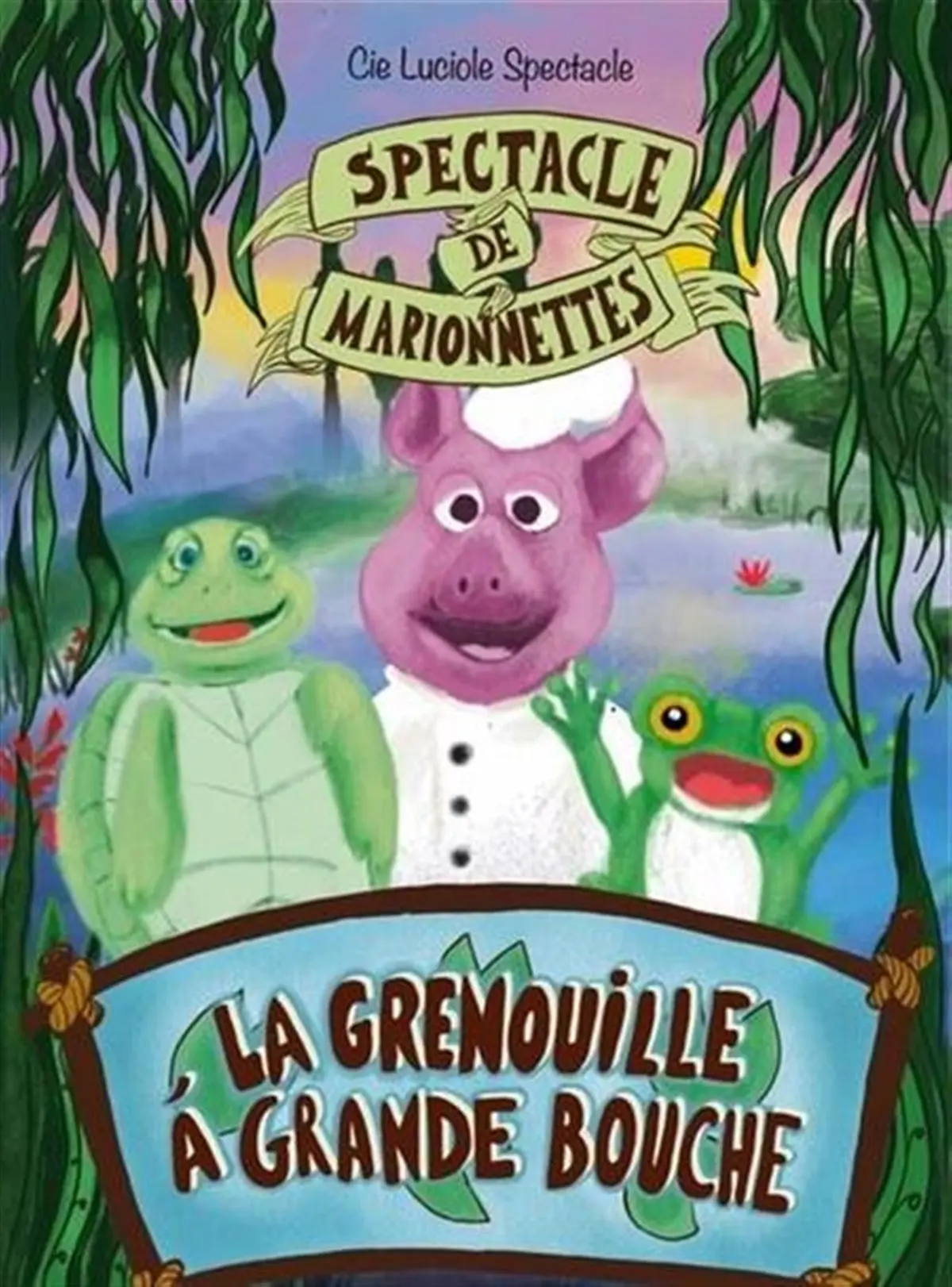 La grenouille à grande bouche
