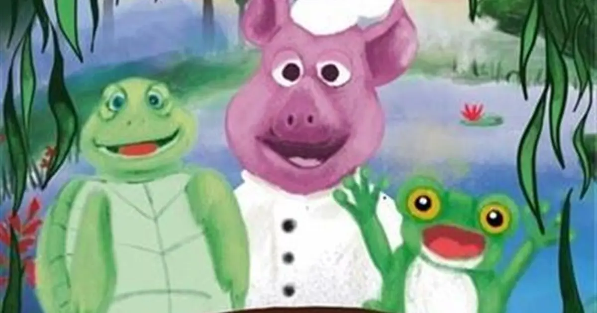 La grenouille à grande bouche