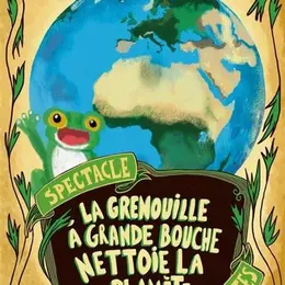 La grenouille à grande bouche nettoie la planète