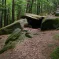 La Grotte des Druides près du mur païen est un étrange dolmen naturel &copy; Vassil