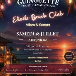 La Guinguette de l'Étoile Margonnaise - Étoile Beach Club