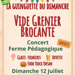La Guinguette du Dimanche - Vide grenier brocante