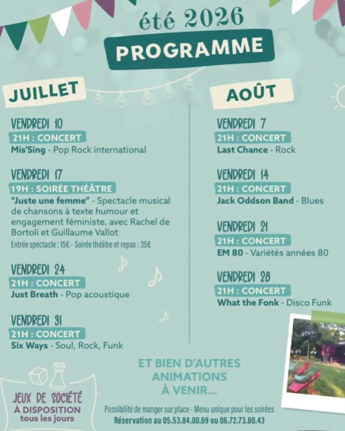La Guinguette du Lot - What the Fonk en concert
