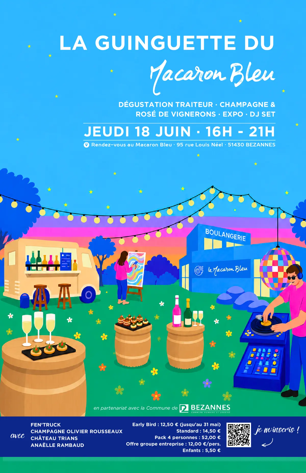La Guinguette du Macaron Bleu