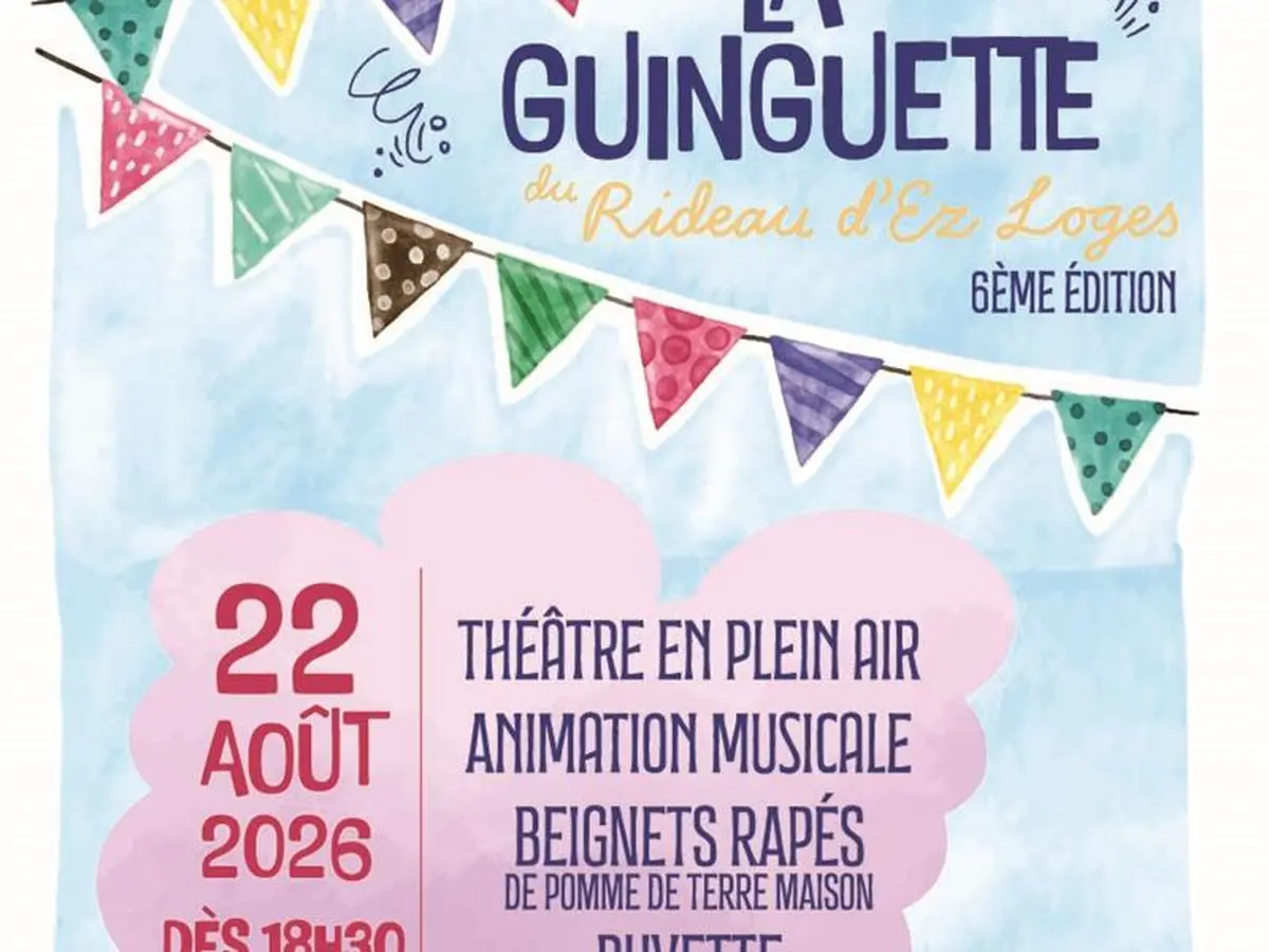 La guinguette du Rideau d'Ez Loges