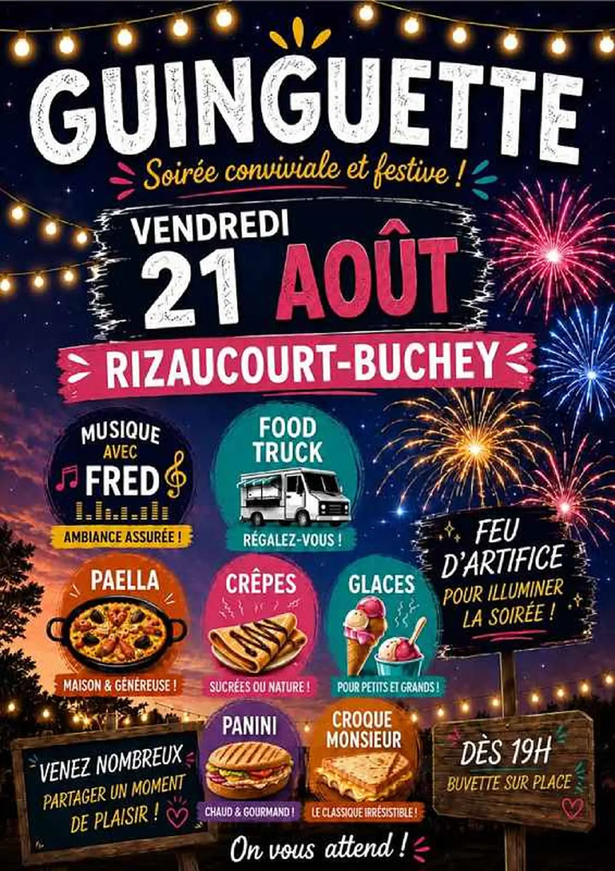 La guinguette mobile à Rizaucourt-Buchey