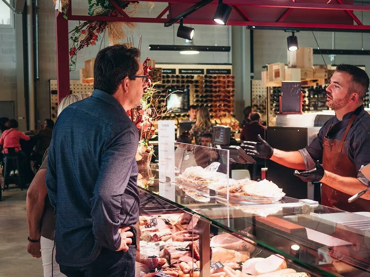 La halle gourmande à Strasbourg