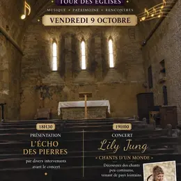 La Halle musicale : Concert de Lily Jung dans l'église de Redon Espic