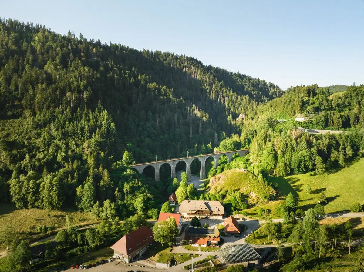 Vue sur le viaduc de Ravenne