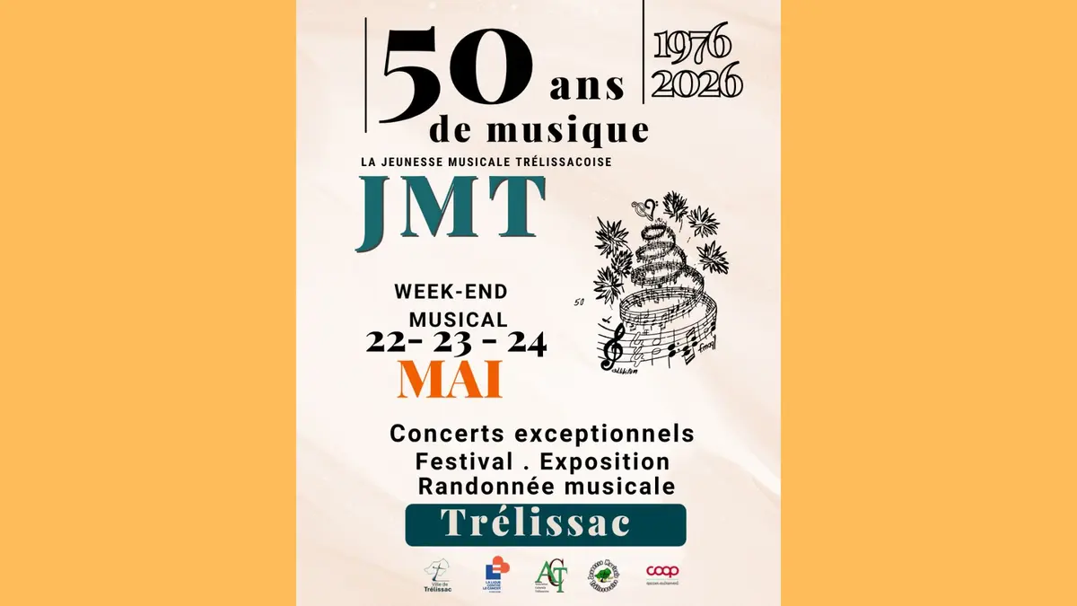 La Jeunesse Musicale Tr&eacute;lissacoise c&eacute;l&egrave;bre 50 ans de musique