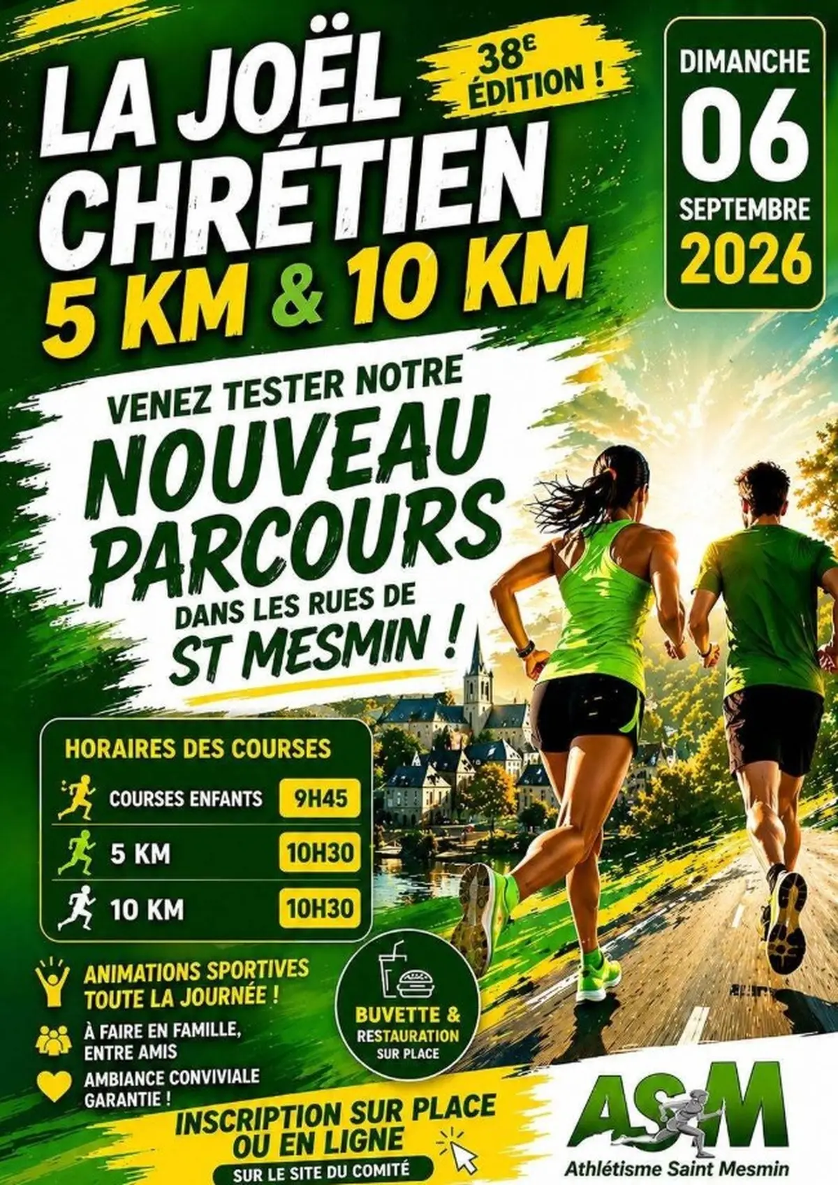 La Joël Chrétien dans les rues de Saint-Mesmin