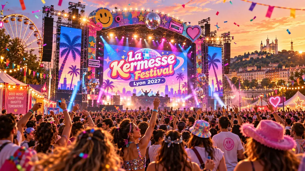 La Kermesse Festival Lyon 2027 : O-Zone, Larusso, Lucenzo… une pluie de stars des années 2000 rejoint l'affiche !