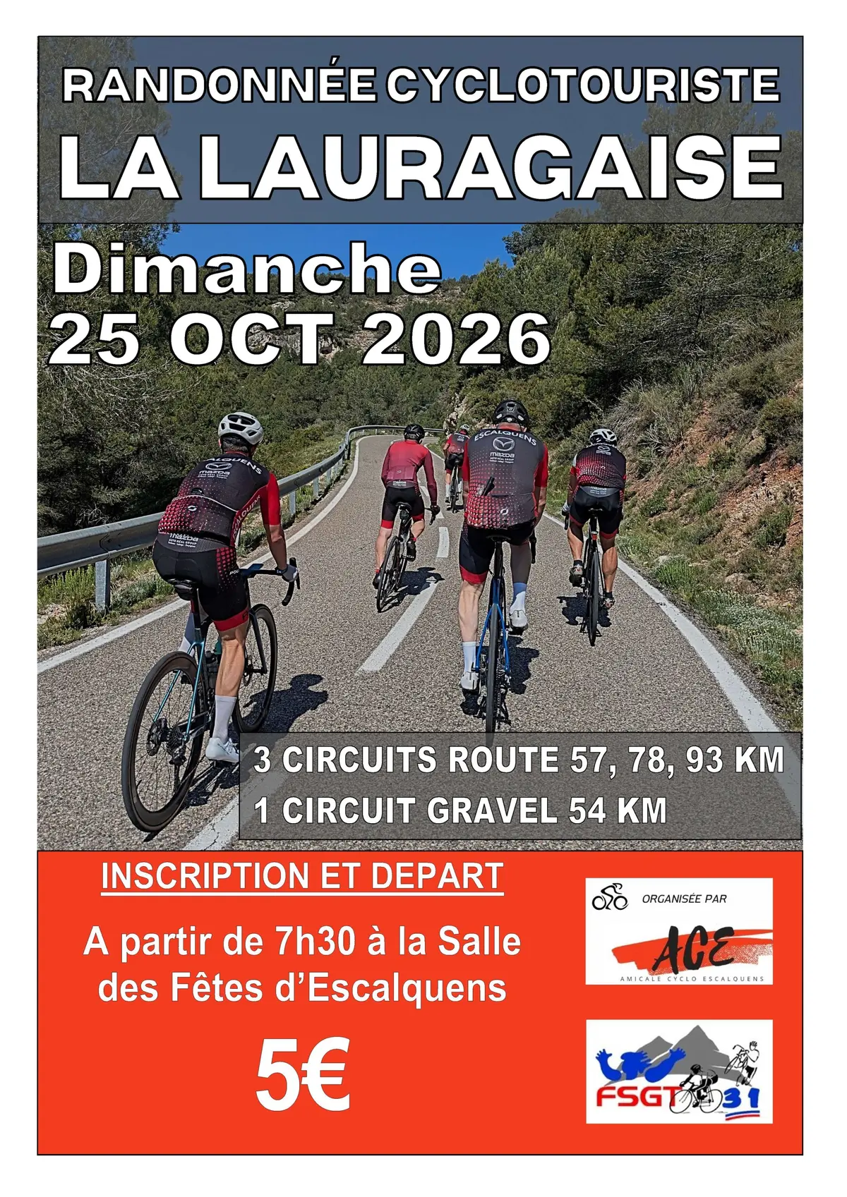 La Lauragaise : Rando-Cyclo