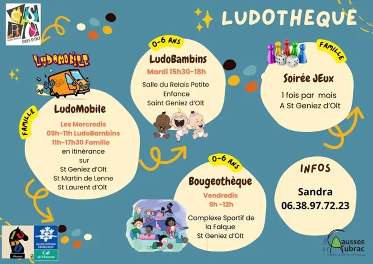 La LudoMobile à Saint Laurent d'Olt