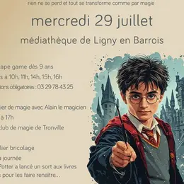 La magie d'Harry Potter - escape game et ateliers