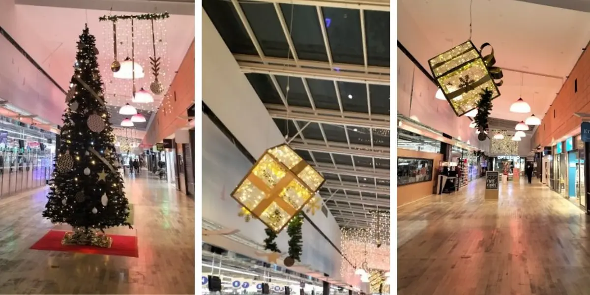 Les lumières de Noël accompagnent votre virée shopping