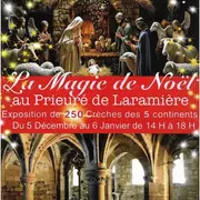 La magie de Noël au Prieuré de Laramière : exposition de 250 crèches