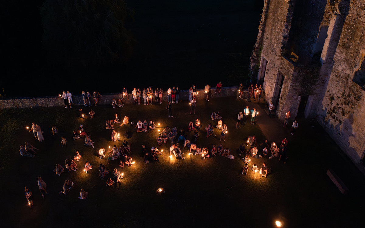 La magie des flambeaux, soirée nocturne en famille