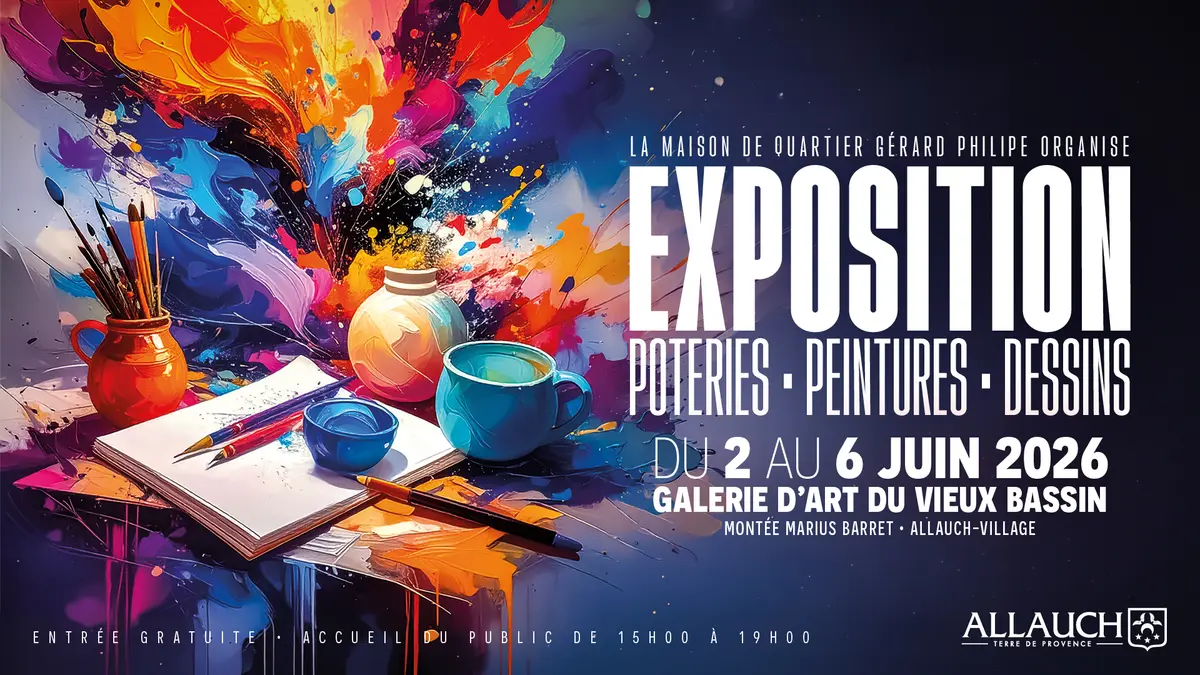 La Maison de quartier Gérard Philipe expose au Vieux-Bassin