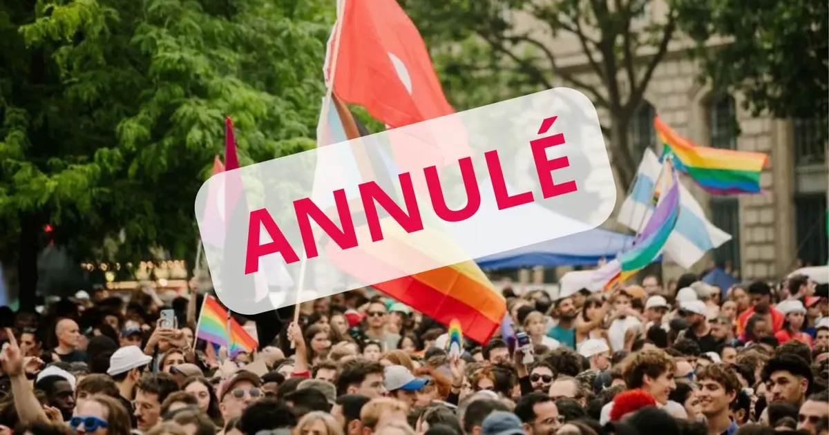 Annulation de la Marche des fiertés de ce samedi 27 juin 2026 à Paris