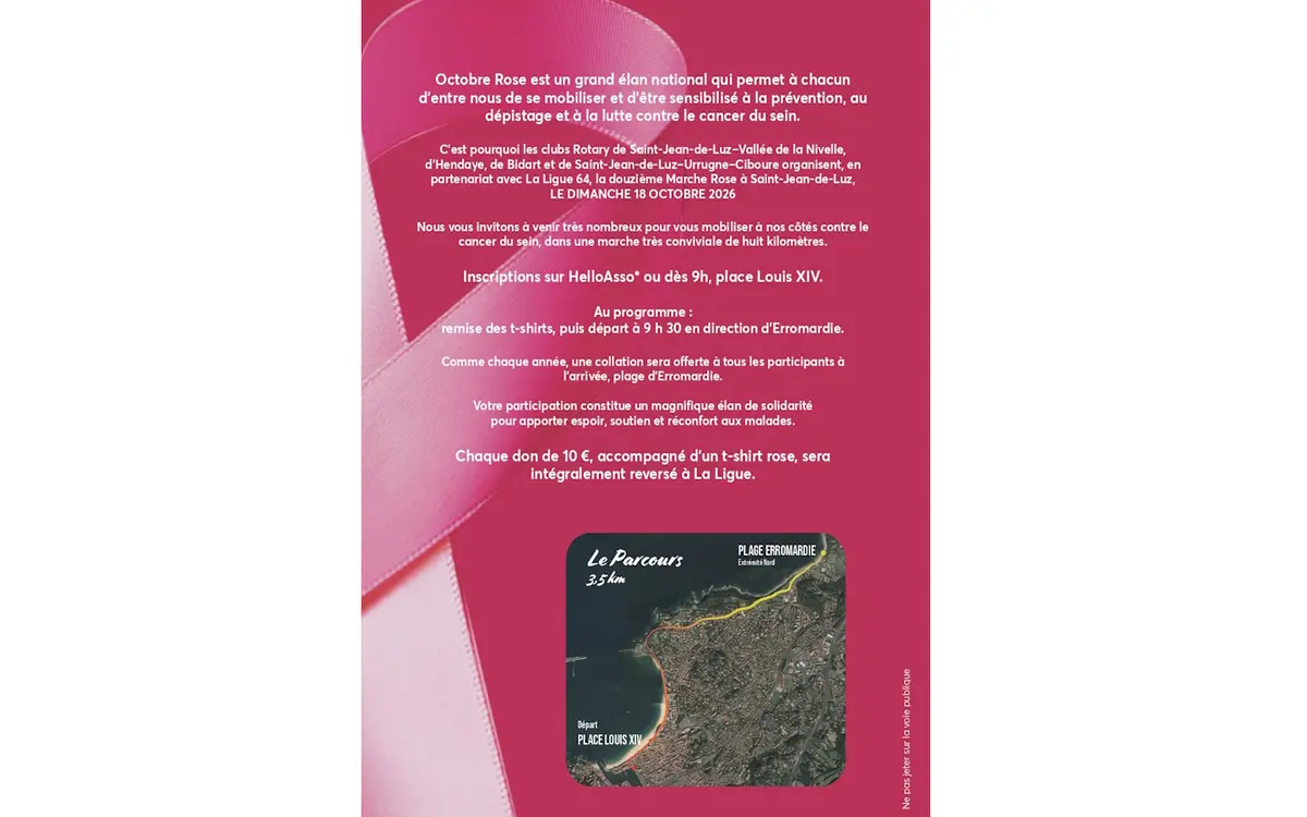 La marche rose