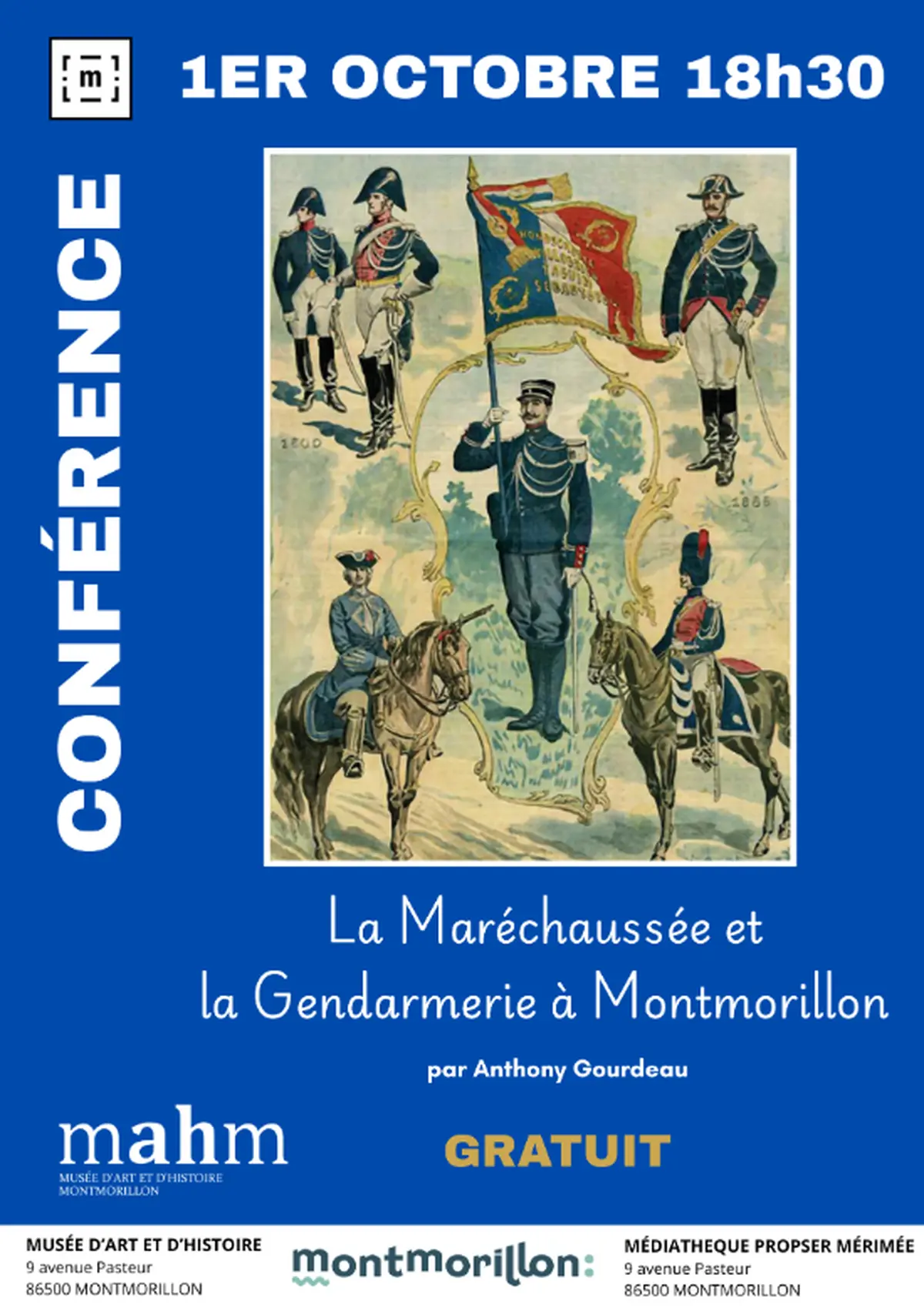La Maréchaussée et la Gendarmerie à Montmorillon