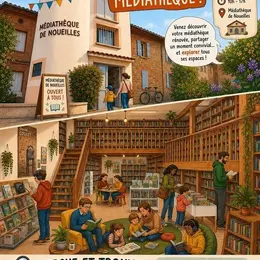 La Médiathèque De Noueilles Pend La Crémaillère !