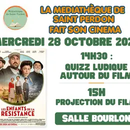 La médiathèque de St Perdon fait son cinéma