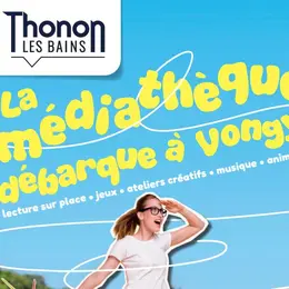 La médiathèque hors les murs au parc de Vongy à Thonon-les-Bains