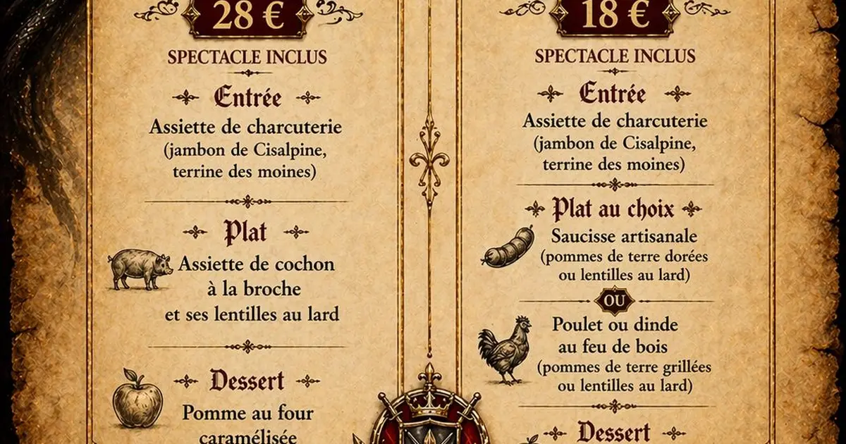 La Médiévale d'Aubagne : banquet spectacle