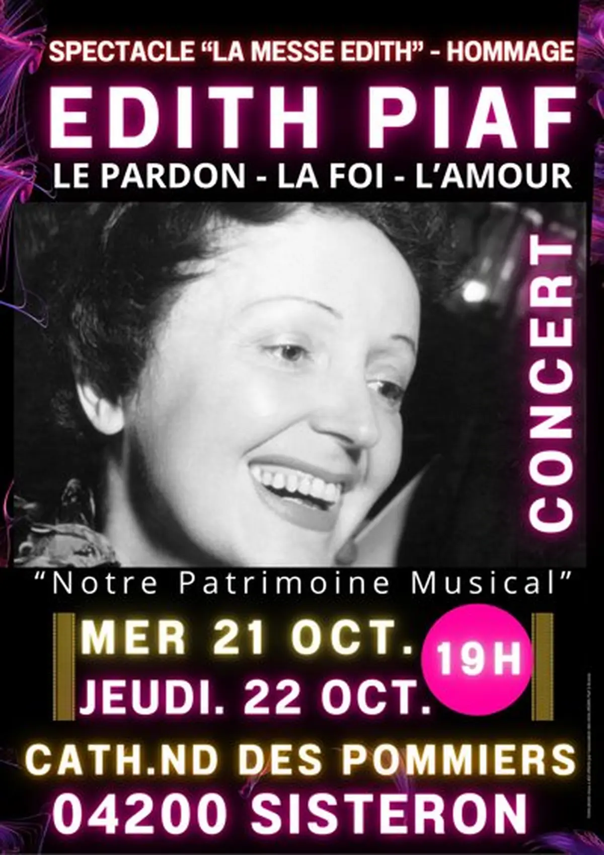 La Messe Edith : Hommage à Edith Piaf